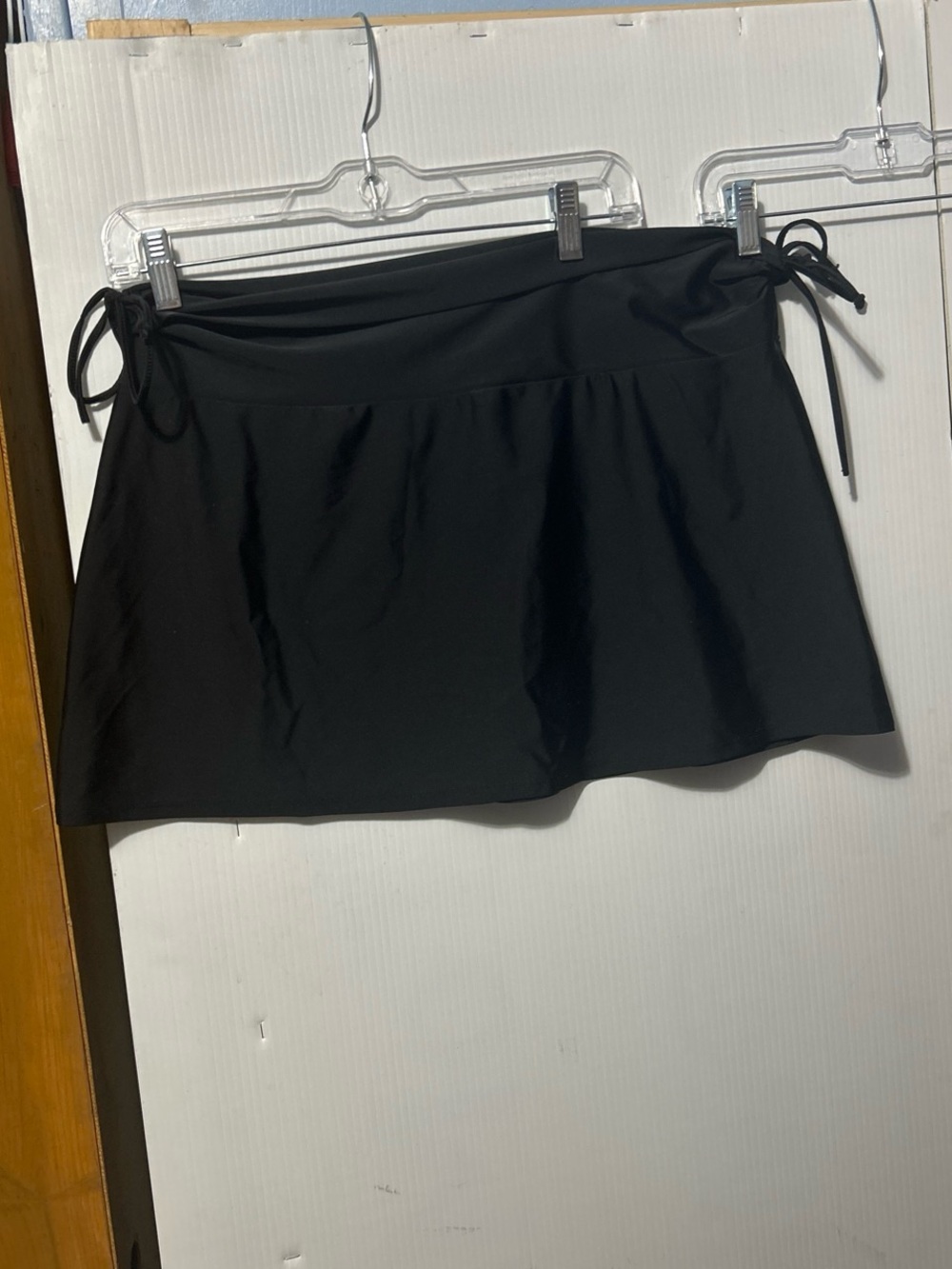 Body Glove Black Mini Swim Skirt with Side Ties